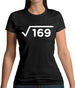 Square Root Birthday 13 Womens T-Shirt