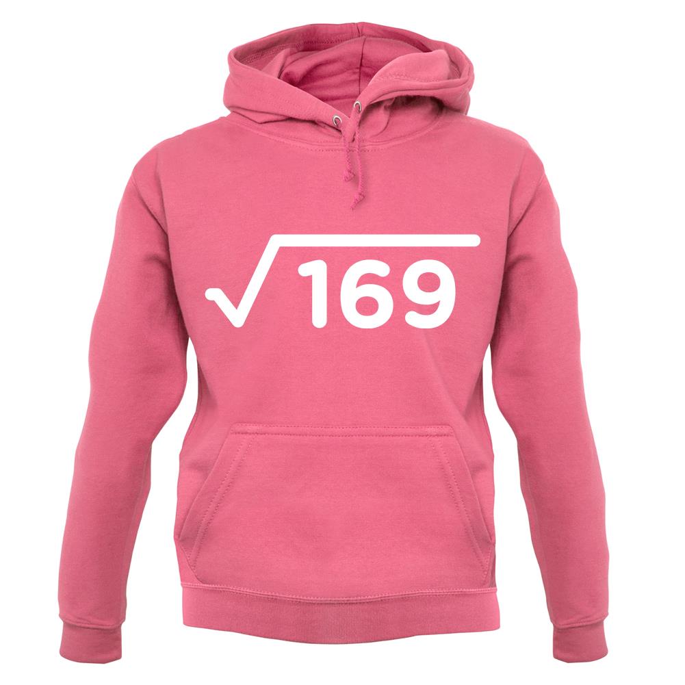 Square Root Birthday 13 unisex hoodie