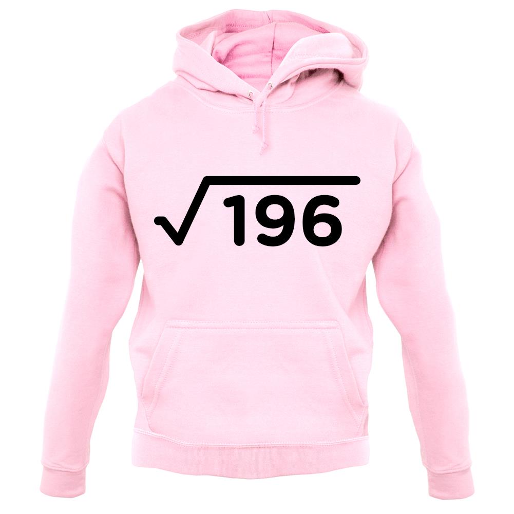 Square Root Birthday 14 unisex hoodie