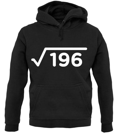 Square Root Birthday 14 unisex hoodie