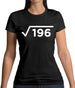 Square Root Birthday 14 Womens T-Shirt