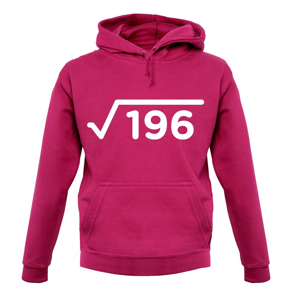 Square Root Birthday 14 unisex hoodie