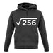 Square Root Birthday 16 unisex hoodie