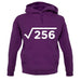 Square Root Birthday 16 unisex hoodie