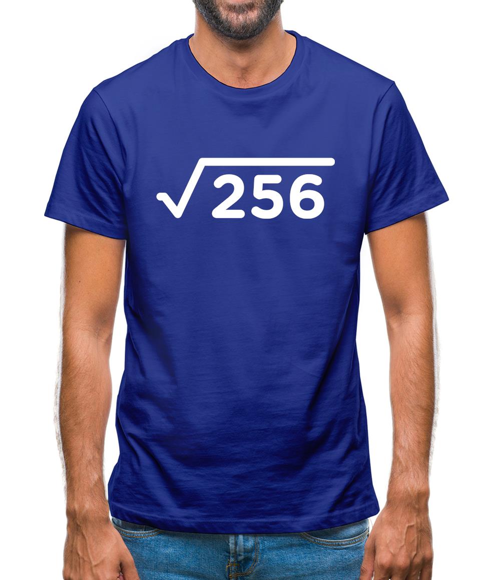 Square Root Birthday 16 Mens T-Shirt
