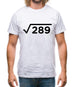 Square Root Birthday 17 Mens T-Shirt