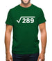 Square Root Birthday 17 Mens T-Shirt