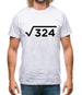 Square Root Birthday 18 Mens T-Shirt