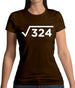 Square Root Birthday 18 Womens T-Shirt