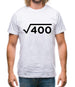 Square Root Birthday 20 Mens T-Shirt