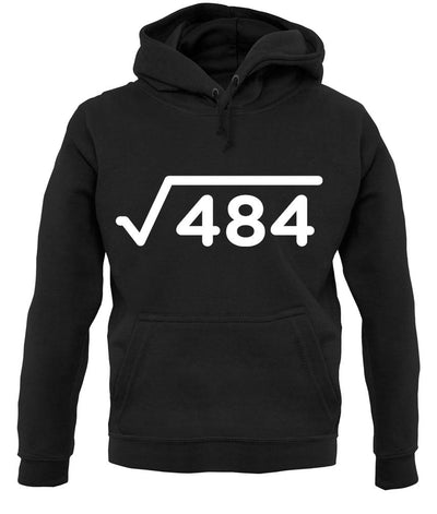 Square Root Birthday 22 unisex hoodie