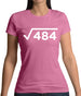 Square Root Birthday 22 Womens T-Shirt