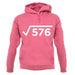 Square Root Birthday 24 unisex hoodie