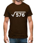 Square Root Birthday 24 Mens T-Shirt