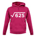 Square Root Birthday 25 unisex hoodie