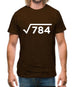 Square Root Birthday 28 Mens T-Shirt