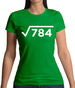 Square Root Birthday 28 Womens T-Shirt