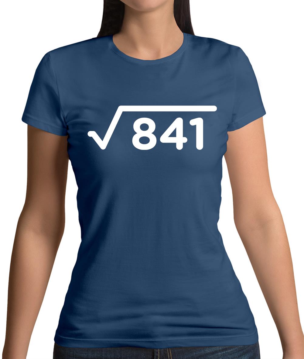 Square Root Birthday 29 Womens T-Shirt