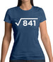 Square Root Birthday 29 Womens T-Shirt