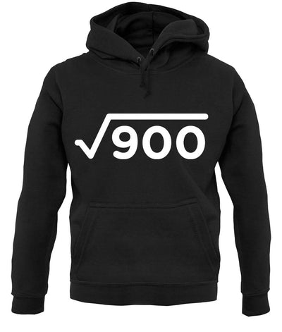 Square Root Birthday 30 unisex hoodie