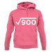 Square Root Birthday 30 unisex hoodie