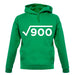 Square Root Birthday 30 unisex hoodie