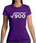 Square Root Birthday 30 Womens T-Shirt