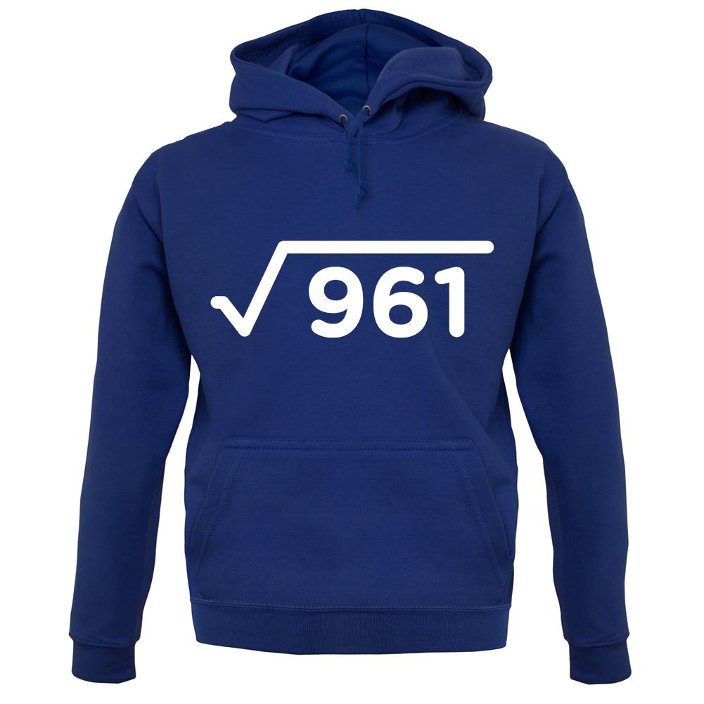 Square Root Birthday 31 unisex hoodie