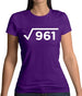 Square Root Birthday 31 Womens T-Shirt