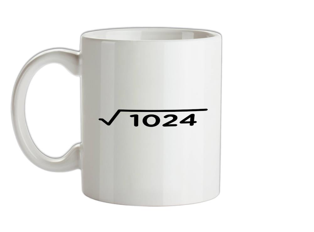 Square Root Birthday 32 Ceramic Mug