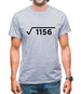 Square Root Birthday 34 Mens T-Shirt