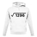 Square Root Birthday 36 unisex hoodie