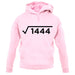 Square Root Birthday 38 unisex hoodie