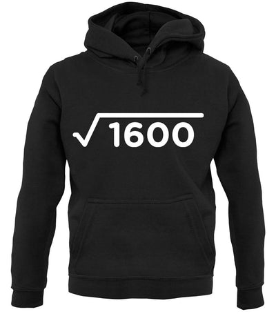 Square Root Birthday 40 unisex hoodie