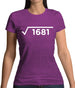 Square Root Birthday 41 Womens T-Shirt