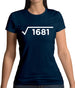 Square Root Birthday 41 Womens T-Shirt