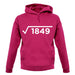 Square Root Birthday 43 unisex hoodie