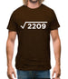 Square Root Birthday 47 Mens T-Shirt