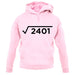 Square Root Birthday 49 unisex hoodie