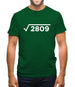 Square Root Birthday 53 Mens T-Shirt