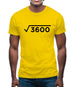 Square Root Birthday 60 Mens T-Shirt