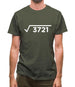 Square Root Birthday 61 Mens T-Shirt