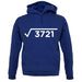 Square Root Birthday 61 unisex hoodie