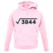 Square Root Birthday 62 unisex hoodie