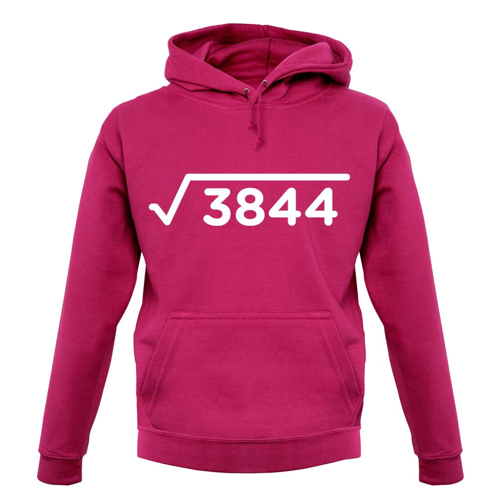 Square Root Birthday 62 unisex hoodie