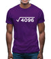 Square Root Birthday 64 Mens T-Shirt