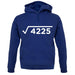 Square Root Birthday 65 unisex hoodie