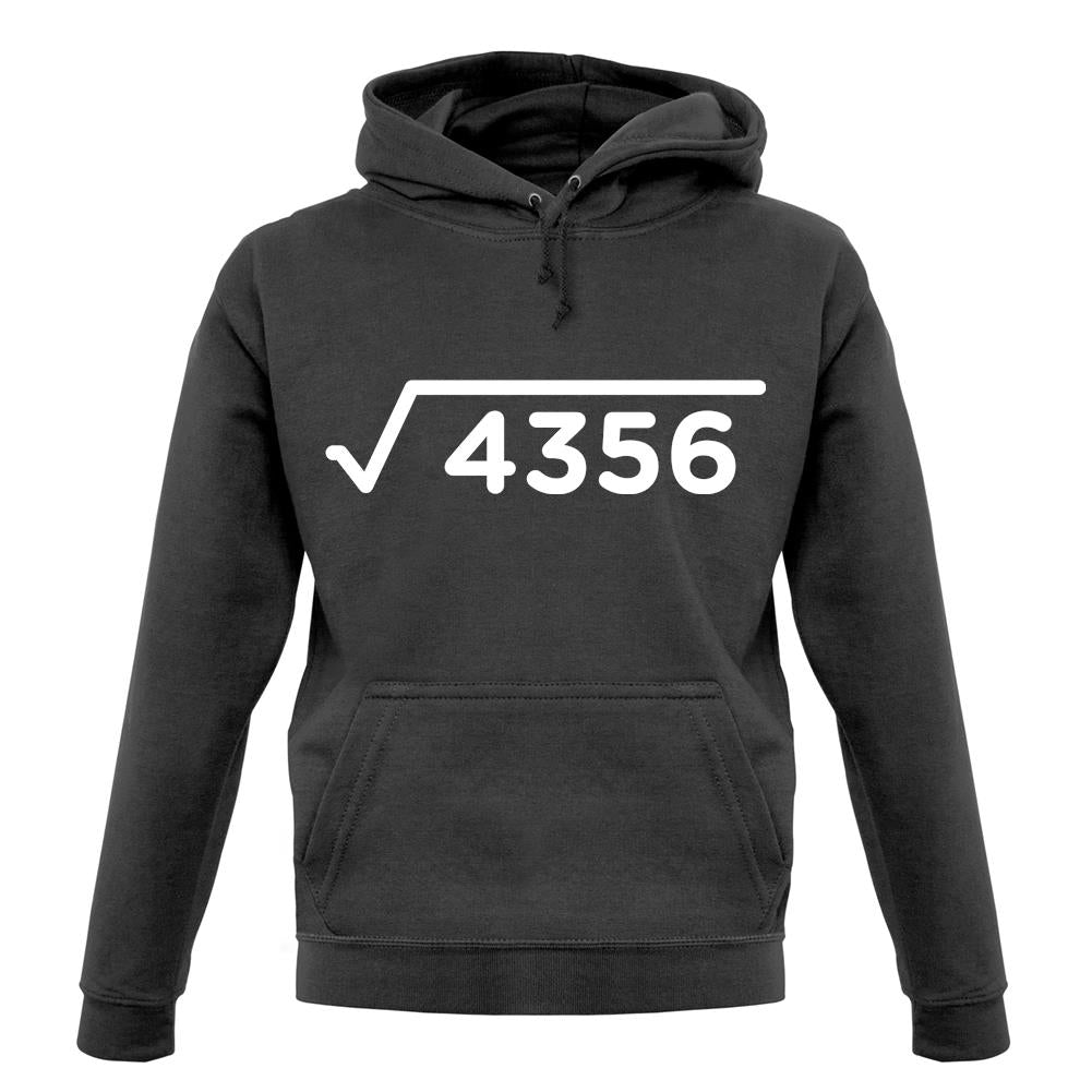 Square Root Birthday 66 unisex hoodie