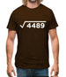 Square Root Birthday 67 Mens T-Shirt