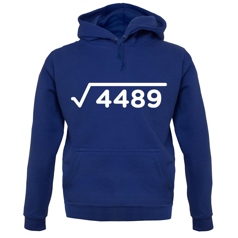 Square Root Birthday 67 unisex hoodie